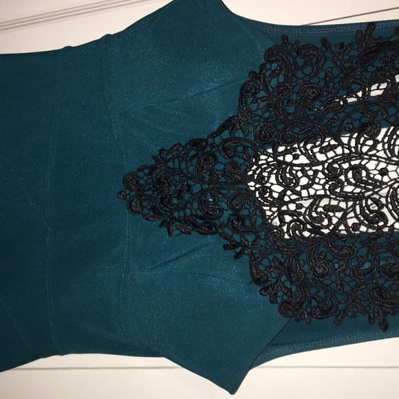 black lace top dress - Picture 4 of 4